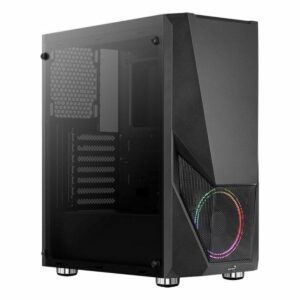 Case computer desktop ATX Aerocool Zauron LED RGB Nero