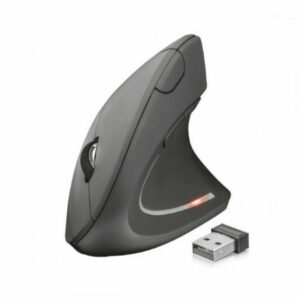 Mouse Ergonomico Ottico Trust Verto Nero Monocromatica 1600 dpi