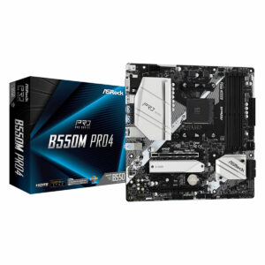 Scheda Madre ASRock B550M Pro4 AMD B550 AMD AM4