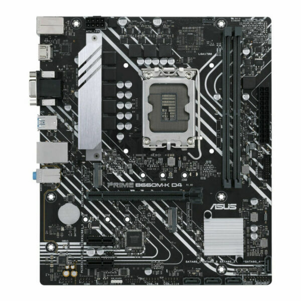 Scheda Madre Asus ASUCMPB660MK0 mATX 4XDDR4 LGA 1700 INTEL B660