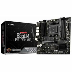 Scheda Madre MSI B550M PRO-VDH WIFI mATX AM4 AMD B550 AMD AM4