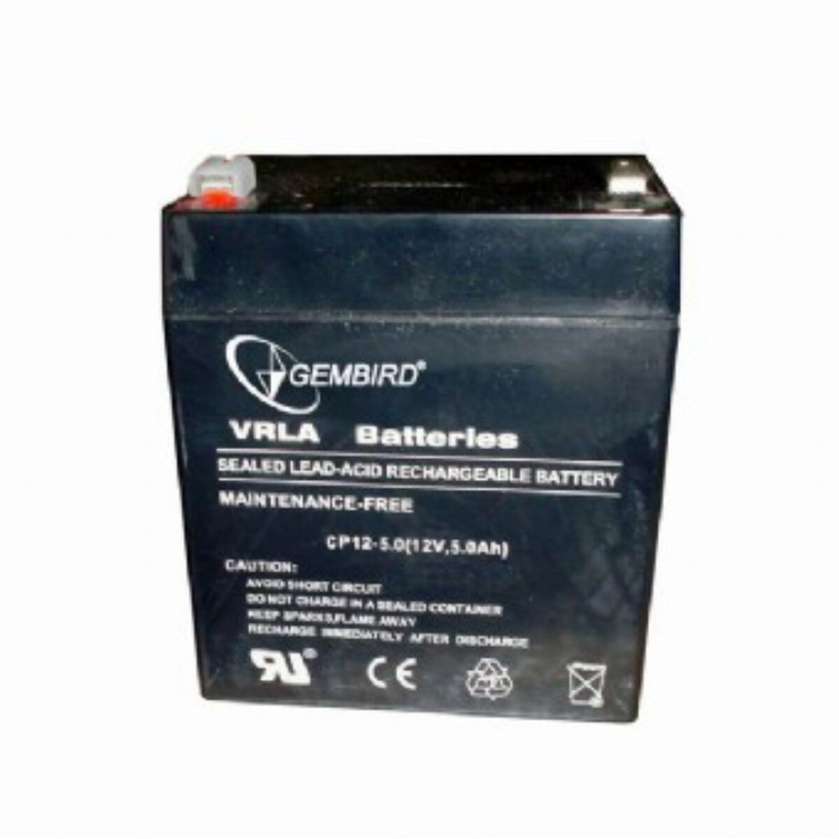 Batteria per Gruppo di Continuità UPS GEMBIRD 12V, 5Ah 5 Ah 12 V