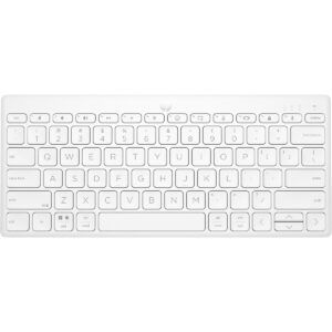 Tastiera HP 692T0AA Bianco Qwerty US