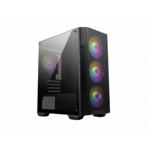 Case computer desktop ATX MSI MAG FORGE M100A Bianco Nero Multicolore