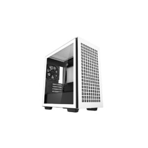 Case computer desktop ATX DEEPCOOL R-CH370-WHNAM1-G-1 Bianco Nero