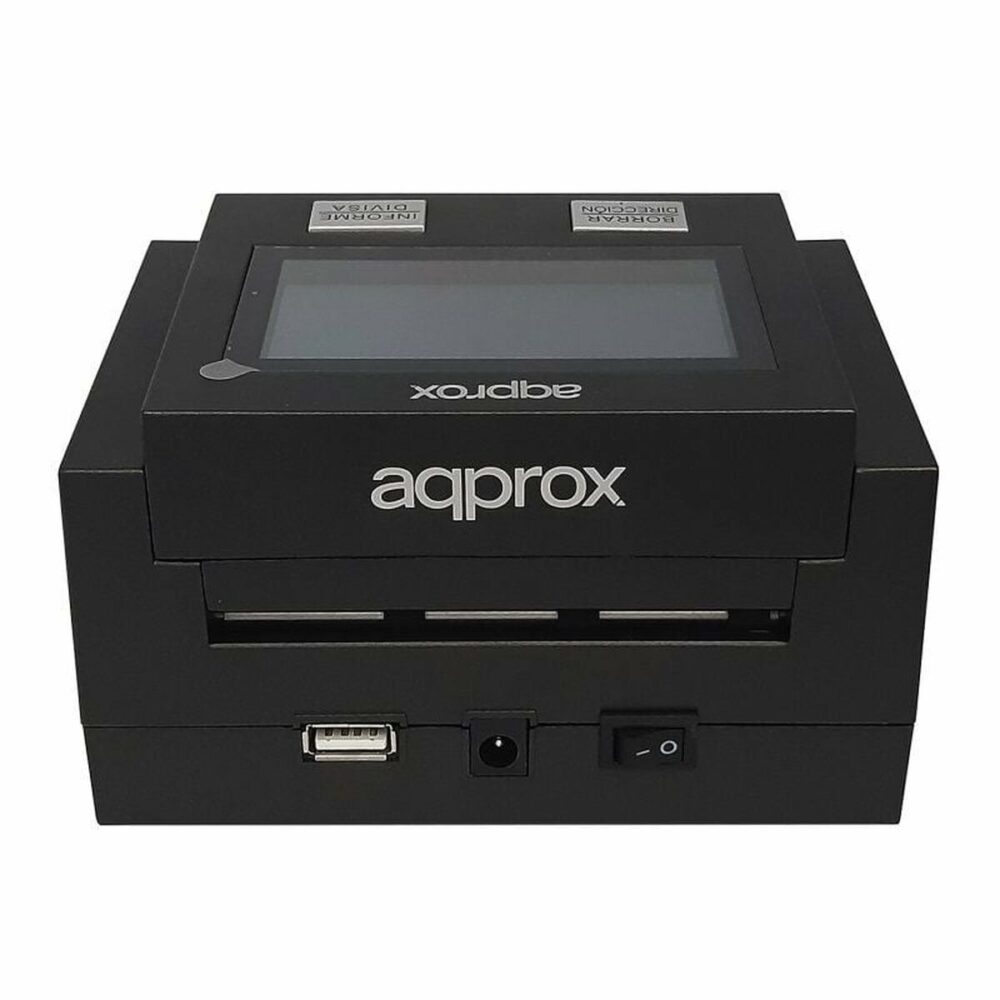 Rilevatore di Banconote False approx! APPBILLDETECTOR Nero 3600 W