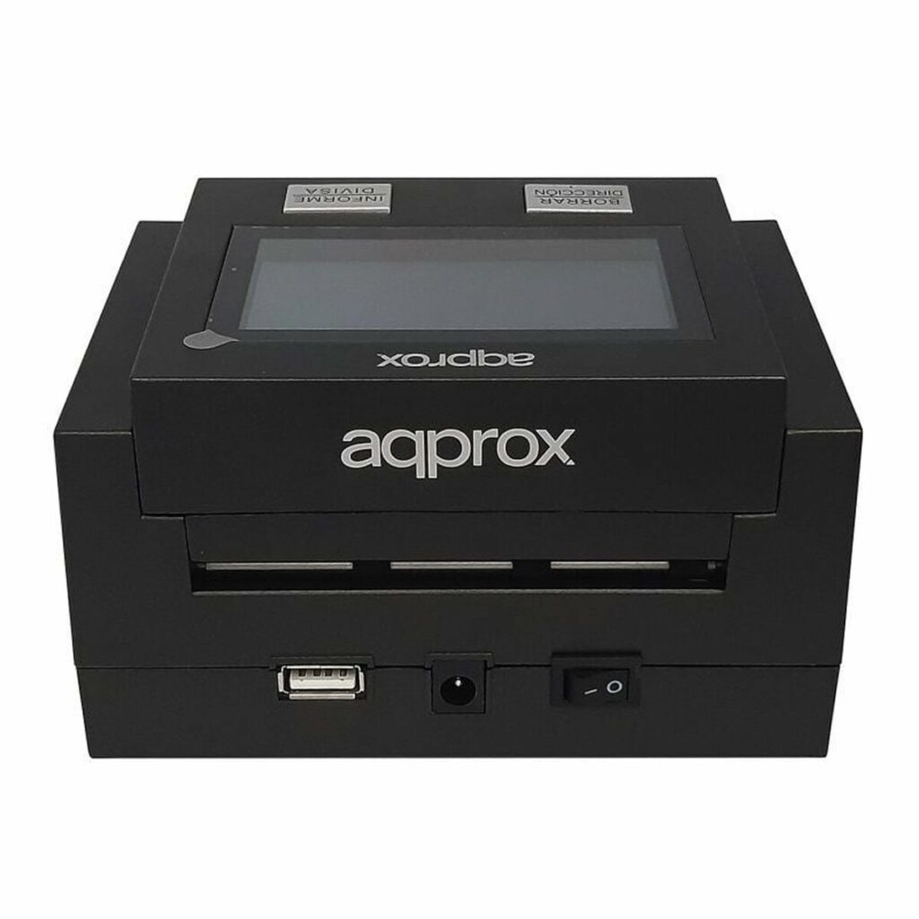 Rilevatore di Banconote False approx! APPBILLDETECTOR Nero 3600 W