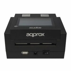 Rilevatore di Banconote False approx! APPBILLDETECTOR Nero 3600 W