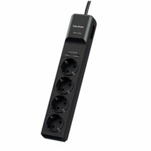 Multipresa con 4 Prese con Interruttore Cyberpower P0420SUD0-DE (1,8 m)