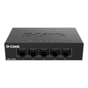 Router da Tavolo D-Link DGS-105GL/E Nero