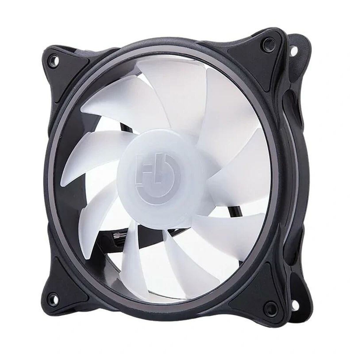 Ventola da Case Hiditec VGCH10008 Ø 12 cm ARGB Nero