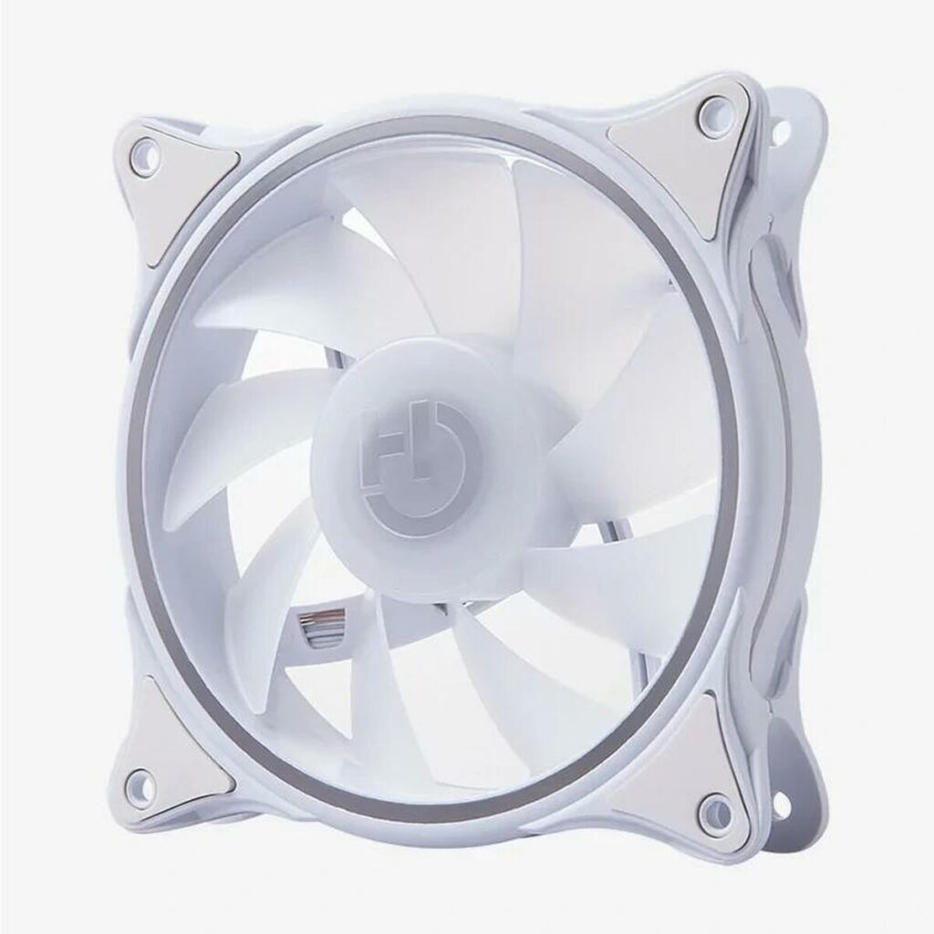 Ventola da Case Hiditec VGCH10009 Ø 12 cm ARGB Bianco