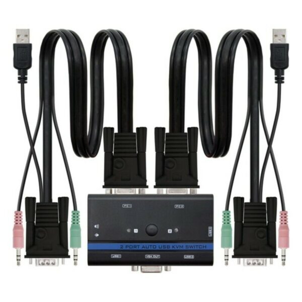 Switch KVM NANOCABLE 10.12.0001 1,4 m