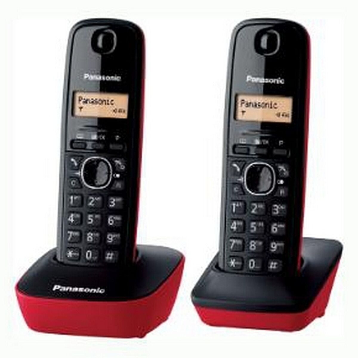 Telefono Senza Fili Panasonic KX-TG1612 DECT Negro