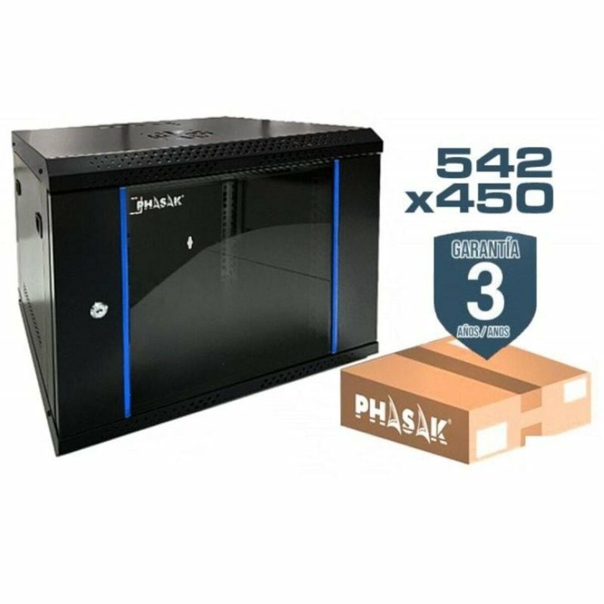 Armadio Rack a Muro Phasak PHO 2216D