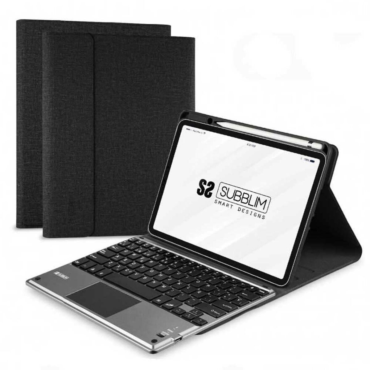 Custodia per Tablet e Tastiera Subblim SUB-KT4-BTPI50 Nero Qwerty in Spagnolo iPad Pro 11?