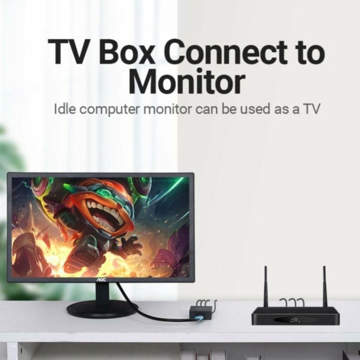 Adattatore RCA con HDMI Vention AEFB0 Nero