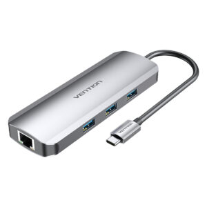 Hub USB Vention TOLHB 100 W Argentato