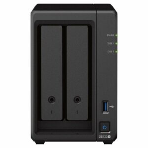 Memorizzazione in Rete NAS Synology DS723+ Nero AM4 Socket: AMD Ryzen™ AMD Ryzen R1600