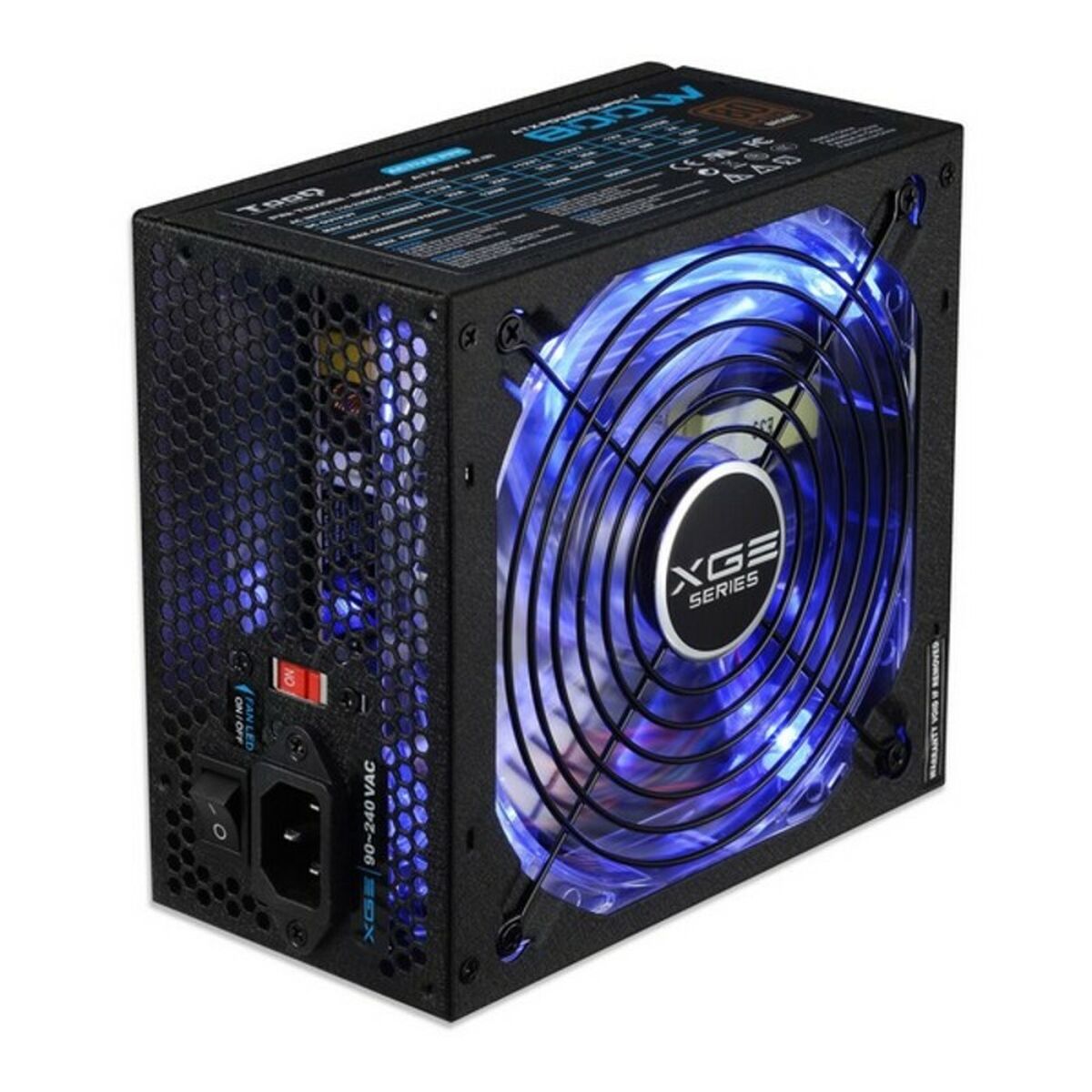 Fonte di Alimentazione TooQ TQXGEII-800SAP ATX 800 W 80 Plus Bronze