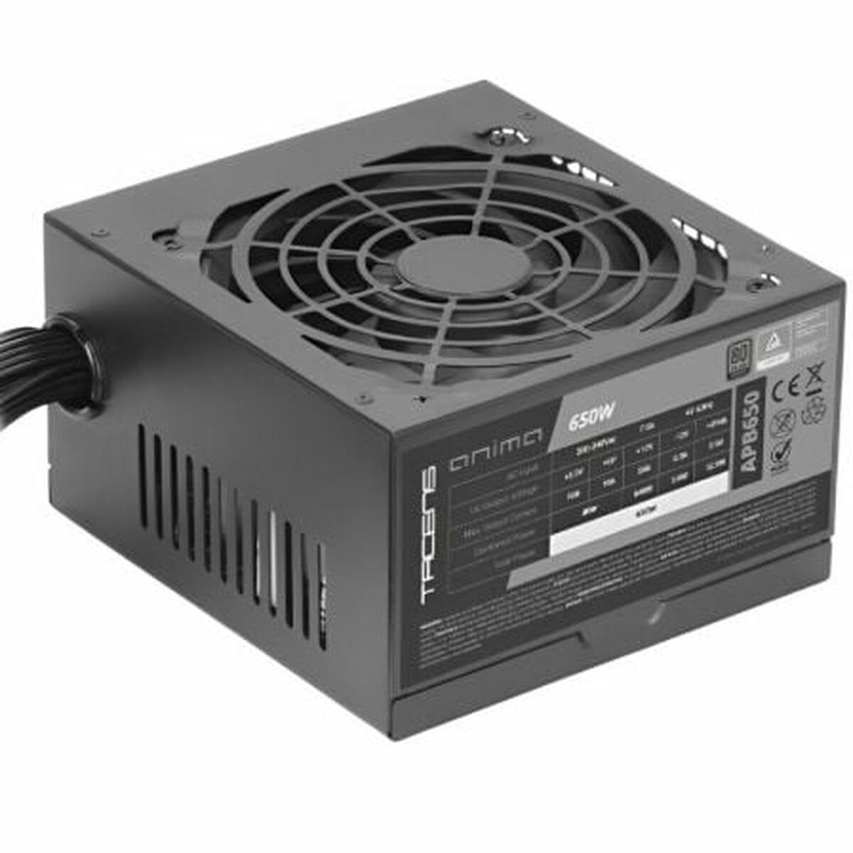 Fonte di Alimentazione Tacens APB650 ATX 650 W 80 Plus Bronze