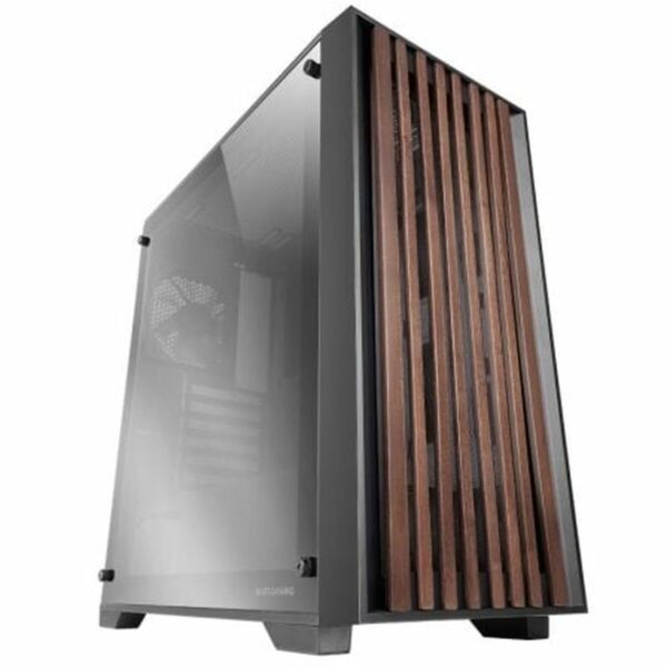 Case computer desktop ATX Mars Gaming MCWOODDC Nero