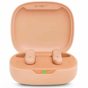 Auricolari Wireless con Custodia di Ricarica JBL Vibe Flex Beige