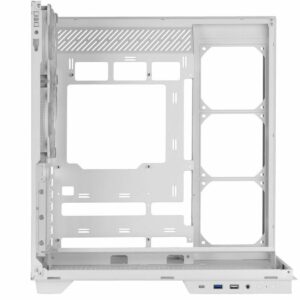 Case computer desktop ATX Mars Gaming MC3GFW Bianco