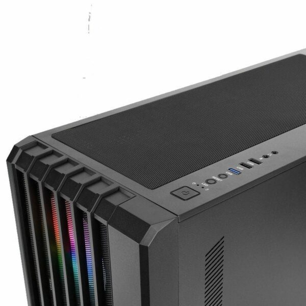 Case computer desktop ATX Mars Gaming MCVAULT Nero