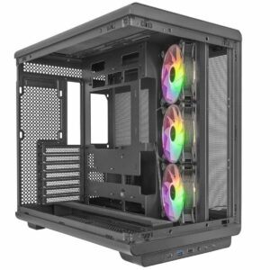 Case computer desktop ATX Mars Gaming MCREV Nero