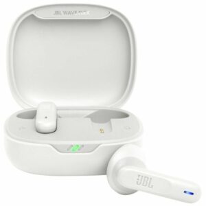 Auricolari Wireless con Custodia di Ricarica JBL Wave Flex Bianco