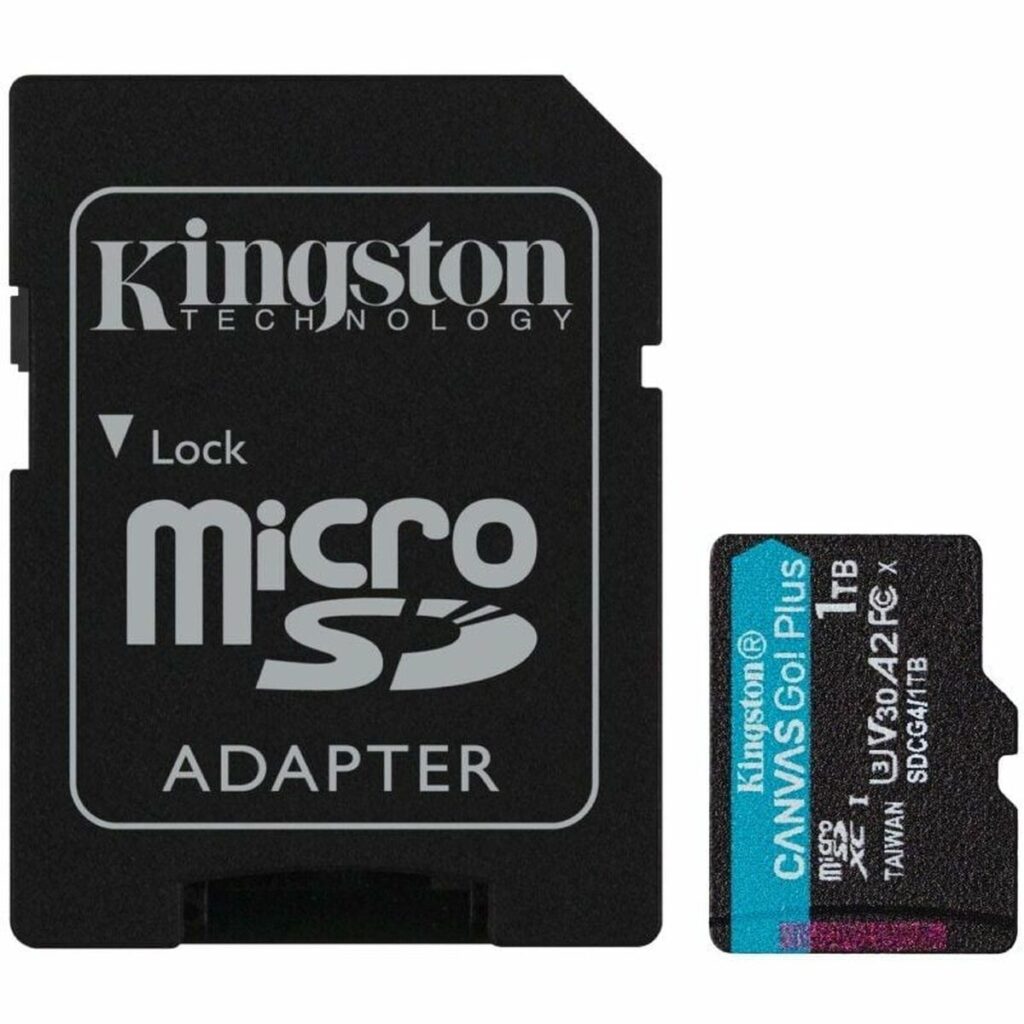 Scheda Di Memoria Micro SD con Adattatore Kingston CANVAS Go! Plus 1 TB