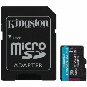 Scheda Di Memoria Micro SD con Adattatore Kingston CANVAS Go! Plus 1 TB