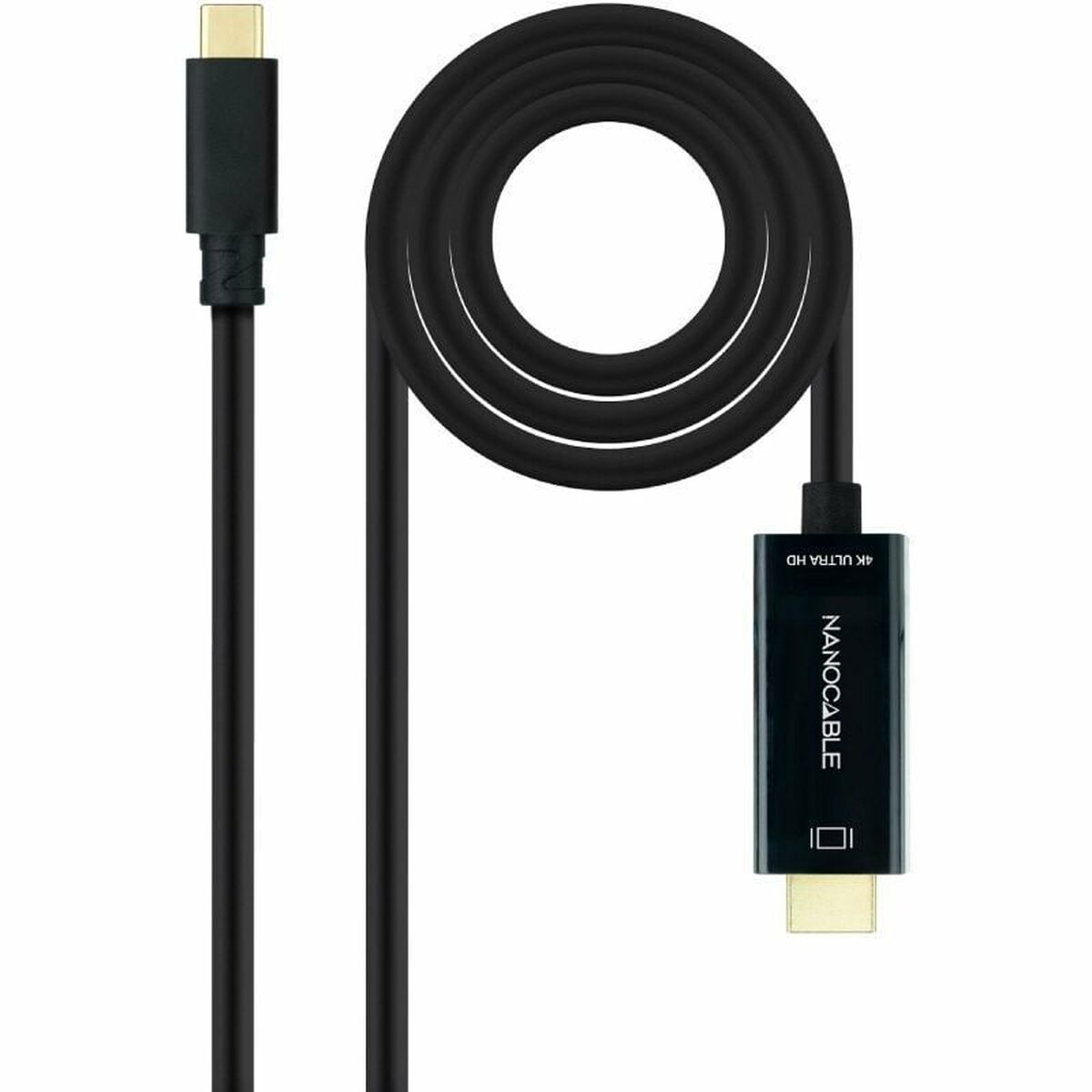 Cavo USB-C con HDMI NANOCABLE 10.15.5105 5 m Nero