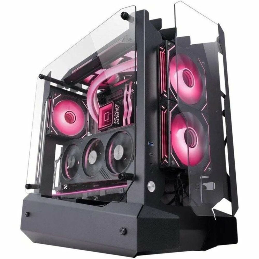 Case computer desktop ATX Mars Gaming MCEDGE Nero
