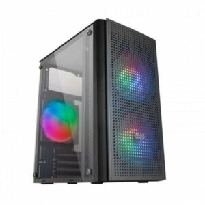 Case computer desktop ATX Mars Gaming MC300 Nero LED RGB RGB mATX