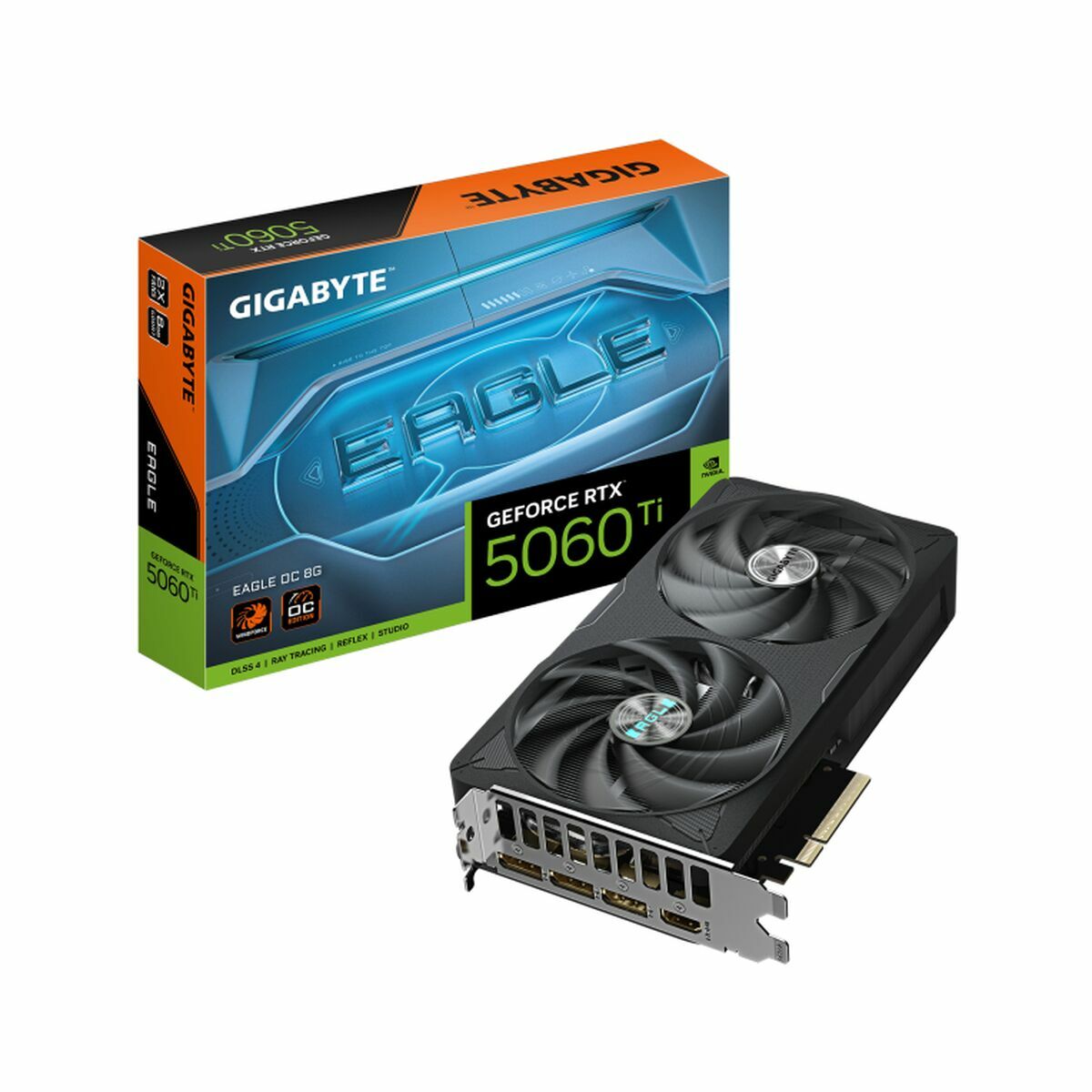 Scheda Grafica Gigabyte 9VN506TEO8-00-G10 geforce rtx 5060 ti 8 GB GDDR6 GDDR7