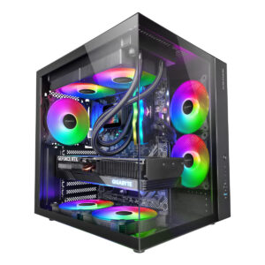 Case computer desktop ATX Mars Gaming MCVONE Nero
