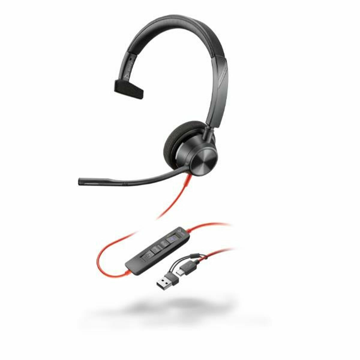 Auricolari con Microfono HP 8X216AA Nero