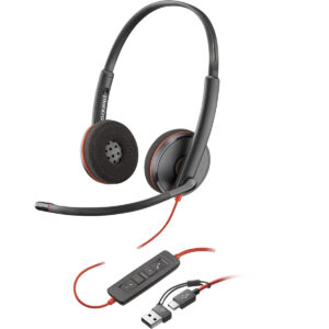 Auricolari con Microfono Poly 8X2J9A6 Nero