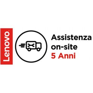 Lenovo 5 Year Onsite Support [Add-On] 5 anno/i (LENOVO EPAC 3Y BRING-IN TO 5Y VOS)