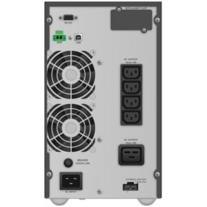 PowerWalker VFI 3000 TGB gruppo di continuità [UPS] Doppia conversione [online] 3 kVA 2700 W 5 presa[e] AC (VFI 3000 TGB - UPS 3000VA/2700W, Online - with Connector for ext. Battery Pack)