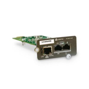 Vertiv Liebert IS-UNITY-SNMP scheda di rete e adattatore Interno Ethernet 100 Mbit/s (SNMP WEB CARD F GXT3/GXT4 - LIEBERT INTELLISLOT)