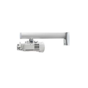 SMS Smart Media Solutions AE016050-P1 supporto per proiettore Parete Alluminio, Bianco (Proj WL Short Throw V A/W - w/o Bracket - Warranty: 60M)