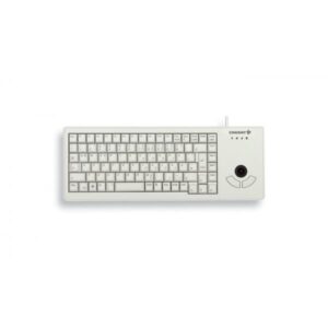 CHERRY XS Trackball tastiera Universale USB QWERTY Inglese US Grigio (CHERRY XS G84-5400 - Tastiera - USB - USA - grigio chiaro)
