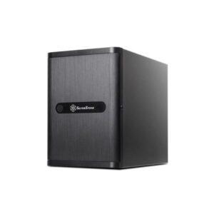Silverstone SST-DS380B computer case Nero (SilverStone Case Storage DS380 - USFF)