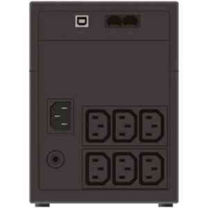 PowerWalker VI 1200 LCD/IEC gruppo di continuità [UPS] A linea interattiva 1,2 kVA 600 W 6 presa[e] AC (VI 1200 SHL IEC UPS 1200VA/ - 600W - Line-Interactive UPS with 6x IEC outlet - Warranty: 24M)