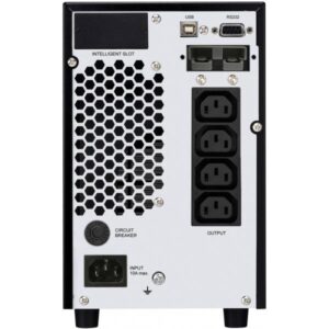 PowerWalker VFI 2000C LCD gruppo di continuità [UPS] Doppia conversione [online] 2 kVA 1600 W 4 presa[e] AC (VFI 2000C LCD 2000VA/1600W - Online, Unique blade design - for best air flow - Warranty: 24M)