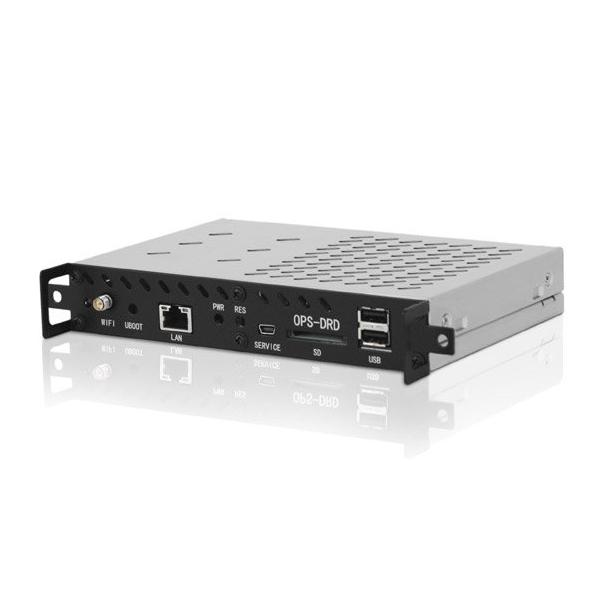 NEC 100013538 lettore multimediale Nero Full HD 8 GB 1920 x 1080 Pixel Wi-Fi (Sharp NEC OPS Digital Signage Slot-in Android Player with ARM Cortex-A7 Quad-Core, 2 GB RAM, 4 GB Storage)