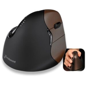 Evoluent VerticalMouse 4 Small Wireless mouse Ufficio Mano destra RF Wireless Ottico (Vertical Mouse Small Righthand - 4 S WL - Warranty: 12M)